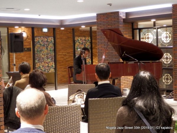 板垣光弘ソロ・ピアノ＠イタリア軒 B1F VOCE「第33回新潟ジャズストリート」20190119