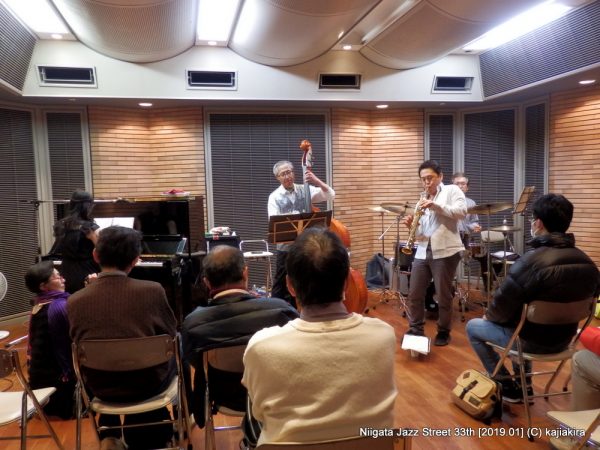 Satomi Trio＠音楽文化会館 練習室12「第33回新潟ジャズストリート」20190119