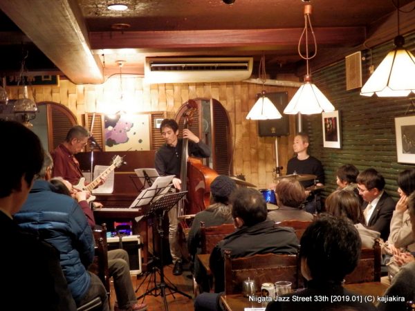 Kカルテット＋vinvin＠パルム（蒼紫）「第33回新潟ジャズストリート」20190119