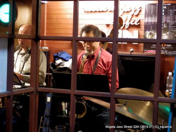 酒井英男クインテット＠ジャズ喫茶スワン「第33回新潟ジャズストリート」20190119