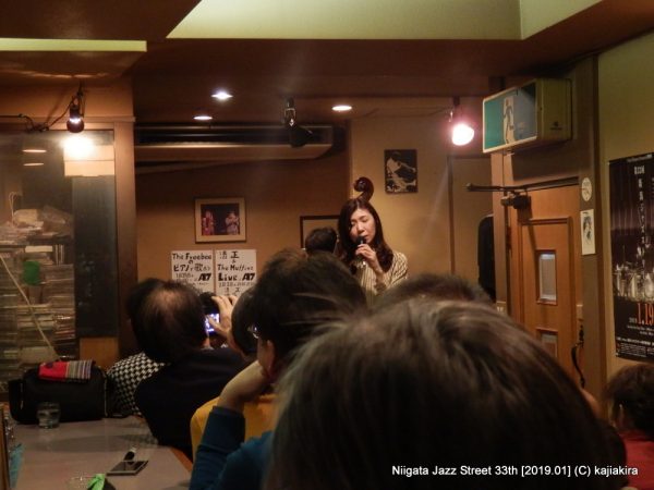 さえこトリオ&八木澤寛子＠ジャズ喫茶 A7「第33回新潟ジャズストリート」20190119