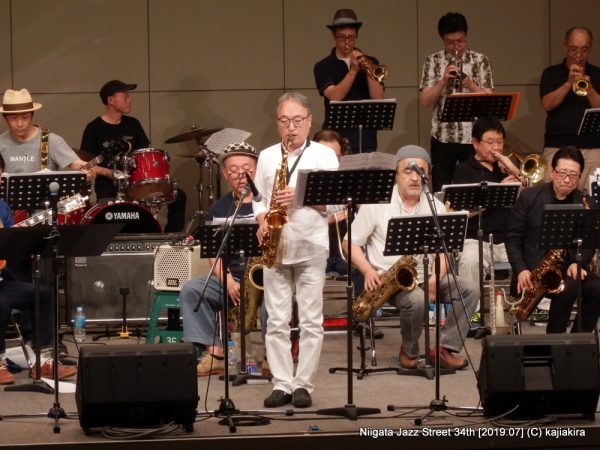 Blue Note Jazz Orchestra＠市民プラザ( NEXT21 6F)☆第34回新潟ジャズストリート