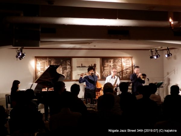 長沢好宏クインテット with 清水桃子＠ジョイアミーア（東堀通7）☆第34回新潟ジャズストリート