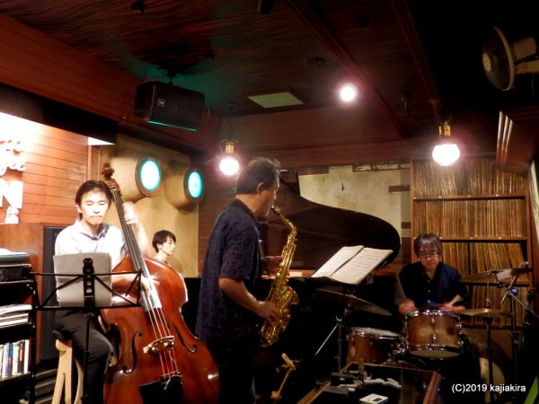 酒井英男カルテット＠ジャズ喫茶スワン 2019.08.30