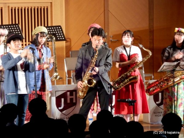 敬和学園高校器楽部 Jazz Hornets 太夫浜コンサート 2019.10.25