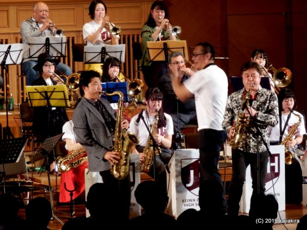 敬和学園高校器楽部 Jazz Hornets 太夫浜コンサート