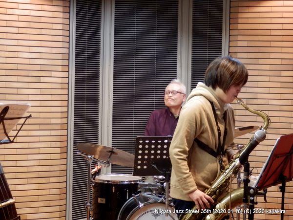 はやかわよしこカルテット［音楽文化会館 練習室12］第35回新潟ジャズストリート