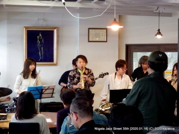 MPO(見附ポップスオーケストラ)［カフェ りんく］第35回新潟ジャズストリート