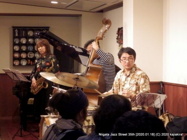 飯田和彬クインテット［喫茶 マキ］第35回新潟ジャズストリート