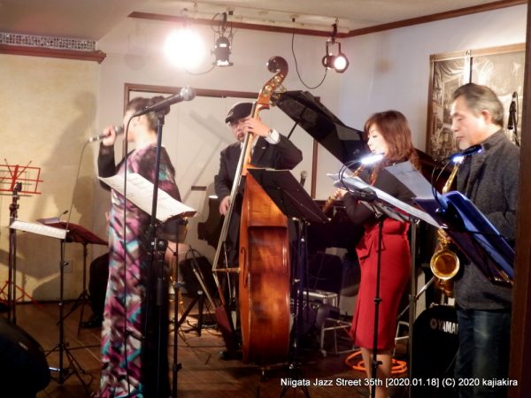 昭和レトロジャズバンド［ジョイアミーア］第35回新潟ジャズストリート