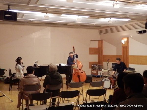 Neco Trio［音楽文化会館 練習室13］第35回新潟ジャズストリート
