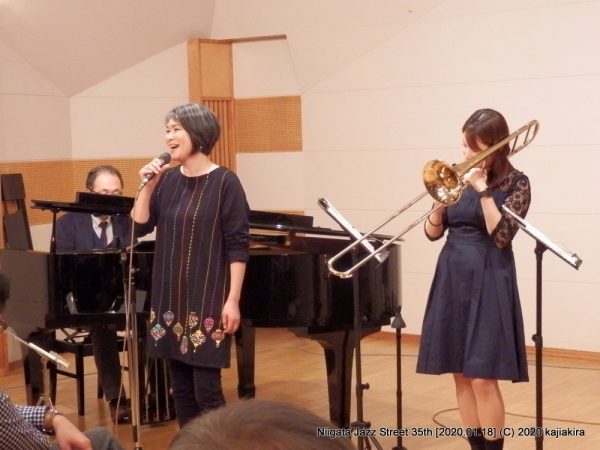 大波ようこ&高島田孝之トリオ［音楽文化会館 練習室13］第35回新潟ジャズストリート