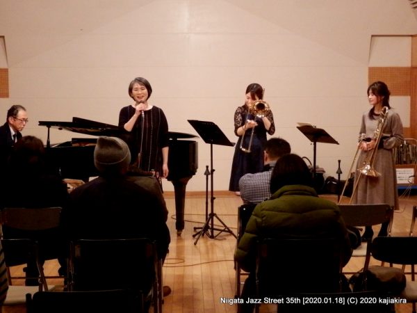 大波ようこ&高島田孝之トリオ［音楽文化会館 練習室13］第35回新潟ジャズストリート