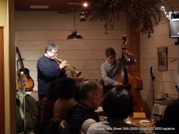 細木&東play standards［Italian Restaurant LIFE］第35回新潟ジャズストリート