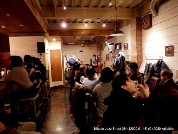細木&東play standards［Italian Restaurant LIFE］第35回新潟ジャズストリート