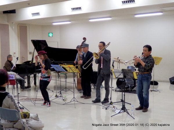 ジャズテット［音楽文化会館 練習室10］第35回新潟ジャズストリート