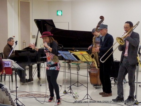 ジャズテット［音楽文化会館 練習室10］第35回新潟ジャズストリート